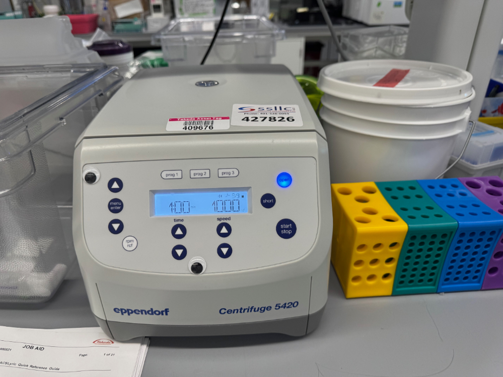 Image of Eppendorf 5420 Centrifuge